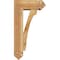 Ekena Millwork Legacy Arts and Crafts Rough Sawn Bracket w/ Offset Brace, Western Red Cedar, 6"W x 14"D x 26"H BKT0604X14X26LEC03RWR - alternate 3